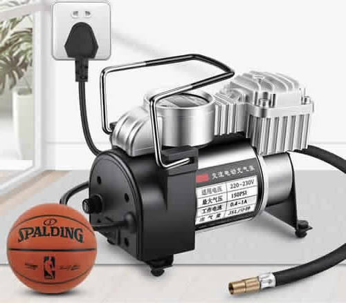 220V digital display electric inflatable pump for car tires basketballs air columns bags swimming rings and inflators