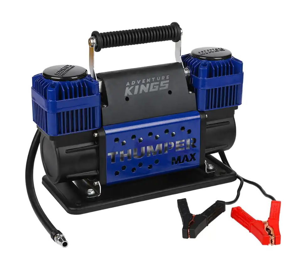 Double Cylinder Tire Inflator with vibration-proof feet